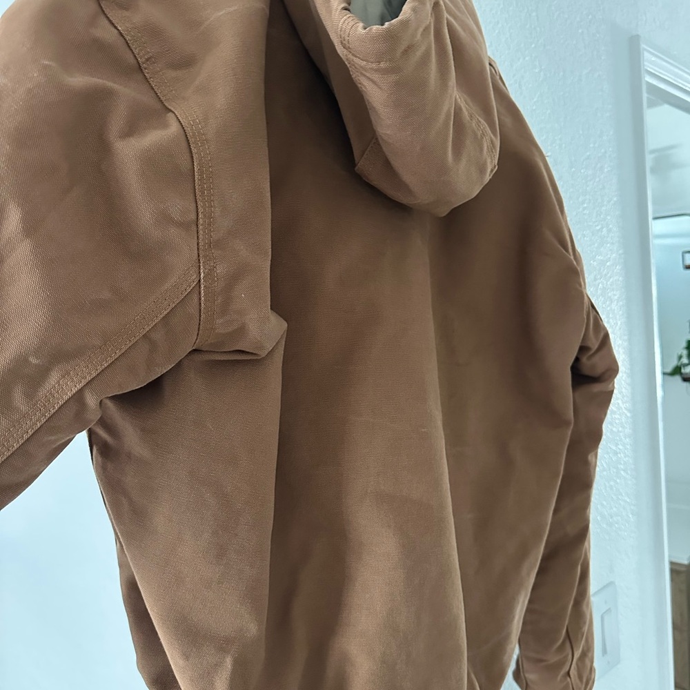 Men's Brown Performance Jacket - Picture 3 of 5